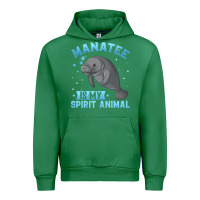 Emerald manatee gifts Urban Hoodie - PixelWave