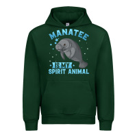 Forest Green manatee gifts Urban Hoodie - PixelWave