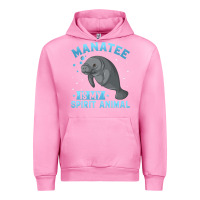 Fuchsia Pink manatee gifts Urban Hoodie - PixelWave