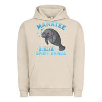 Pigment French Oak manatee gifts Urban Hoodie - PixelWave