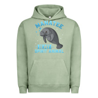Pigment Oil Green manatee gifts Urban Hoodie - PixelWave