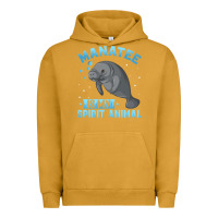 Pigment Peanut Butter manatee gifts Urban Hoodie - PixelWave
