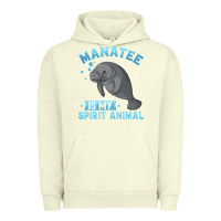 Pigment Pistachio manatee gifts Urban Hoodie - PixelWave