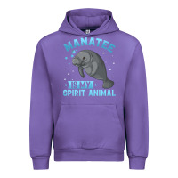 Tulip manatee gifts Urban Hoodie - PixelWave