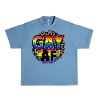 Pebble Blue Gay af Urban Heavy Tee - FaDigitalArtStudio