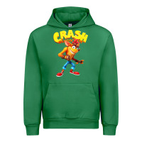 Emerald crash bandicoot Urban Hoodie - PixelWave