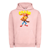 Pigment Salmon crash bandicoot Urban Hoodie - PixelWave
