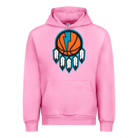 Fuchsia Pink OKC Thunder Dreamcatcher 1 Urban Hoodie - PixelWave
