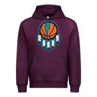 Mauve Wine OKC Thunder Dreamcatcher 1 Urban Hoodie - PixelWave