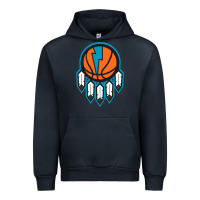 Navy OKC Thunder Dreamcatcher 1 Urban Hoodie - PixelWave