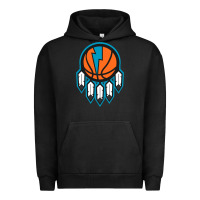Pigment Black OKC Thunder Dreamcatcher 1 Urban Hoodie - PixelWave