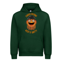 Forest Green chaos reigns keep it gritty Urban Hoodie - PixelWave