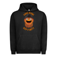 Pigment Black chaos reigns keep it gritty Urban Hoodie - PixelWave