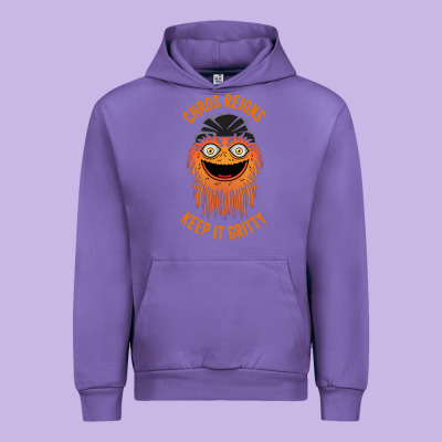 Chaos Reigns Keep It Gritty Urban Hoodie Designed By Pixelwave