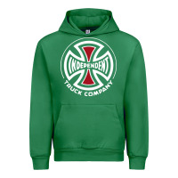 Emerald independent company cross skateboard Urban Hoodie - PixelWave