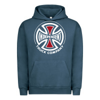 Pigment Midnight Navy independent company cross skateboard Urban Hoodie - PixelWave