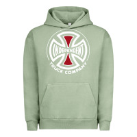 Pigment Oil Green independent company cross skateboard Urban Hoodie - PixelWave