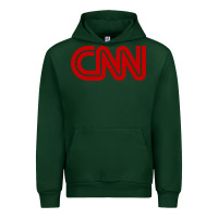 Forest Green cnn media company Urban Hoodie - PixelWave