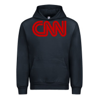 Navy cnn media company Urban Hoodie - PixelWave