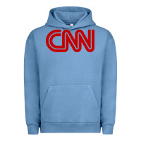 Pigment Pebble Blue cnn media company Urban Hoodie - PixelWave
