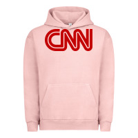 Pigment Salmon cnn media company Urban Hoodie - PixelWave