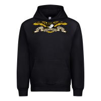 Black anti hero skateboards Urban Hoodie - PixelWave