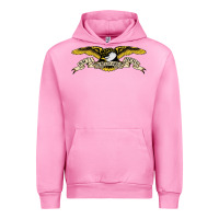 Fuchsia Pink anti hero skateboards Urban Hoodie - PixelWave