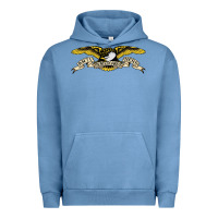Pigment Pebble Blue anti hero skateboards Urban Hoodie - PixelWave