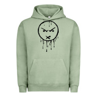 Pigment Oil Green legion of skanks Urban Hoodie - PixelWave
