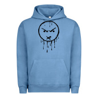 Pigment Pebble Blue legion of skanks Urban Hoodie - PixelWave