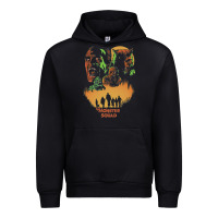 Black The Monster Squad Urban Hoodie - PixelWave