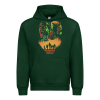 Forest Green The Monster Squad Urban Hoodie - PixelWave