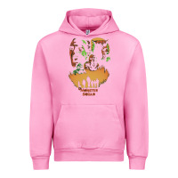 Fuchsia Pink The Monster Squad Urban Hoodie - PixelWave