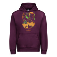 Mauve Wine The Monster Squad Urban Hoodie - PixelWave