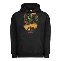Pigment Black The Monster Squad Urban Hoodie - PixelWave