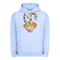 Pigment Grape Ice The Monster Squad Urban Hoodie - PixelWave