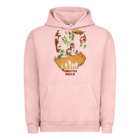 Pigment Salmon The Monster Squad Urban Hoodie - PixelWave