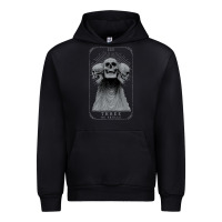 Black hunt showdown anniversary three of skulls black t shirt Urban Hoodie - PixelWave