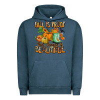 Pigment Midnight Navy Fall is proof that change is beautiful Urban Hoodie - RanaPortraitStore