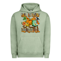 Pigment Oil Green Fall is proof that change is beautiful Urban Hoodie - RanaPortraitStore