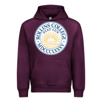 Mauve Wine rollins college Urban Hoodie - PixelWave