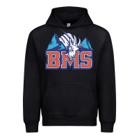 Black blue mountain state Urban Hoodie - PixelWave