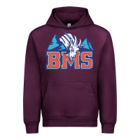 Mauve Wine blue mountain state Urban Hoodie - PixelWave