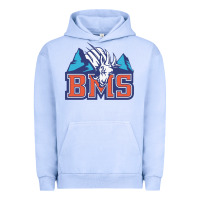 Pigment Grape Ice blue mountain state Urban Hoodie - PixelWave