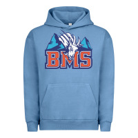 Pigment Pebble Blue blue mountain state Urban Hoodie - PixelWave
