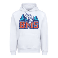 White blue mountain state Urban Hoodie - PixelWave