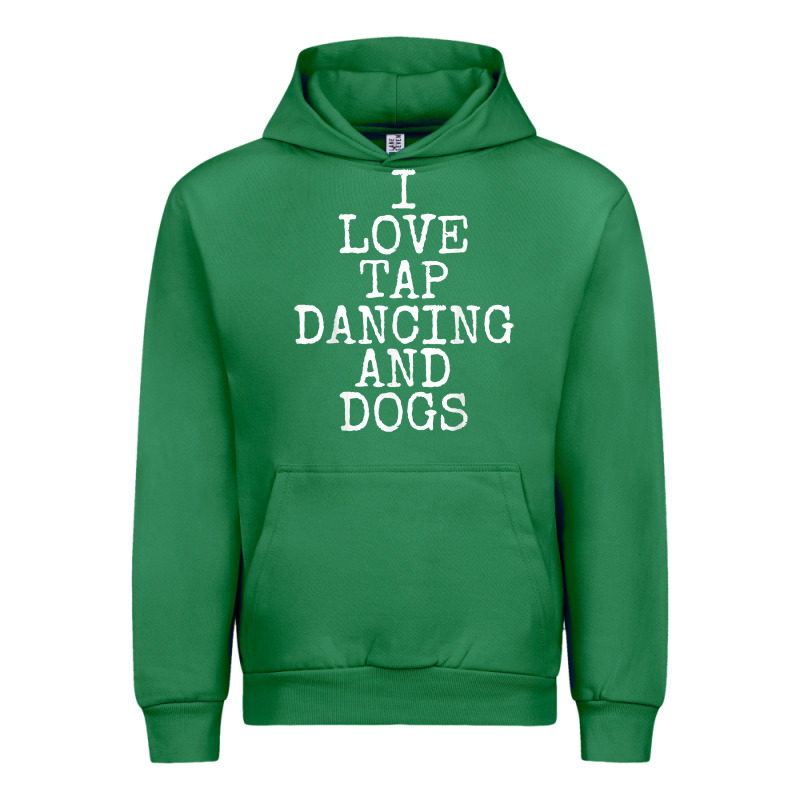 I Love Tap Dancing & Dogs Funny Dog Gift T Shirt Men Women Urban Hoodie by PixelWave | Teevron