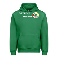 Emerald Detroit Diesel Urban Hoodie - PixelWave