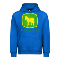 Cobalt Juan Deere Farmer Gardener Landscaper Funny Urban Hoodie - PixelWave
