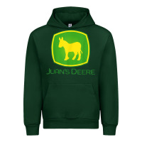 Forest Green Juan Deere Farmer Gardener Landscaper Funny Urban Hoodie - PixelWave
